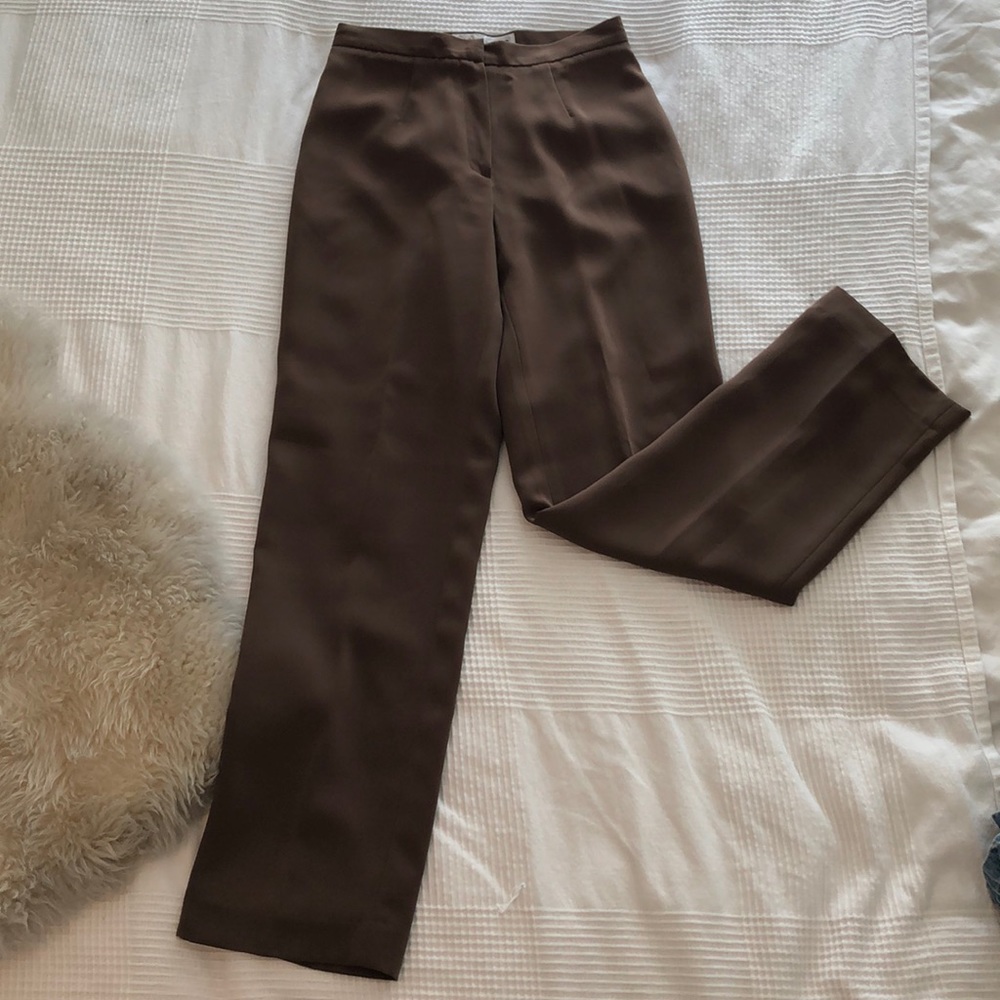 Vintage olive green trousers / size 2